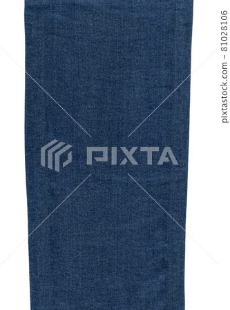 Seamless blue denim cotton jeans fabric texture background 81028106