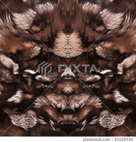 Natural fur texture, luxury outerwear for women fashion 81028339