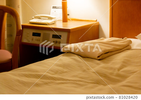 Business hotel beds and nightwear 81028420