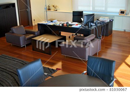 Modern office furniture, boss room, manager table and chairs 81030067