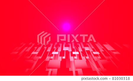 CG Square Many square background materials Spotlight and gradation 81030318