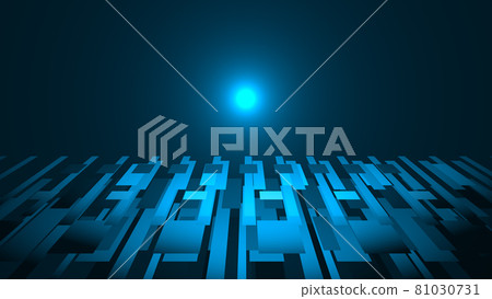 CG Square Many square background materials Spotlight and gradation 81030731