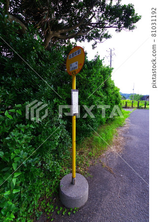 內房線贊岐町站的風景 內房線贊岐町站的風景 81031192