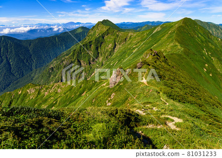 藍天和夏山脊/谷川山脈主脊線 藍天和夏山脊/谷川山脈主脊線 81031233