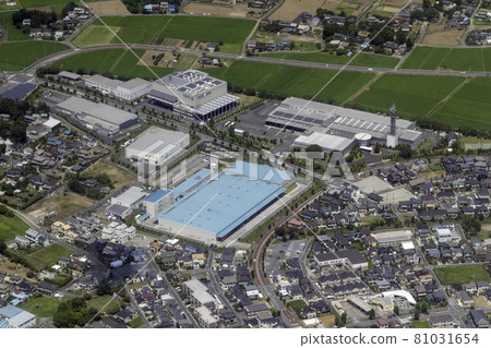 Aerial view of Nissaihanamizuki, Sakado City, Saitama Prefecture 81031654