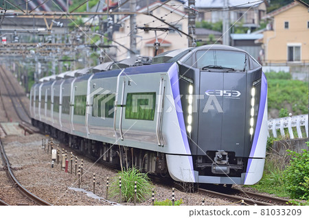 Chuo Main Line Shiotsu-Uenohara JR East E353 Series S107 formation (Matsumoto) Azusa Kaiji Chuo Main Line Shiotsu-Uenohara JR East E353 Series S107 formation (Matsumoto) Azusa Kaiji 81033209