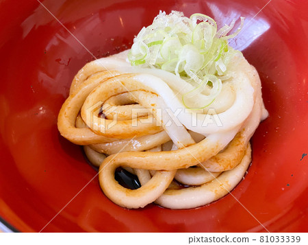 伊勢特產冷伊勢烏冬面配蔥花 81033339