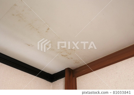 There is a stain on the ceiling of the vinyl cloth 81033841