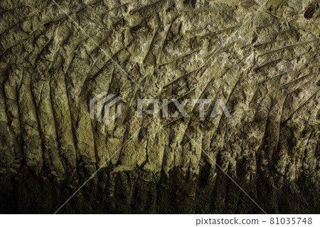 Excavation traces of uncut tunnels like ancient ruins Excavation traces of uncut tunnels like ancient ruins 81035748