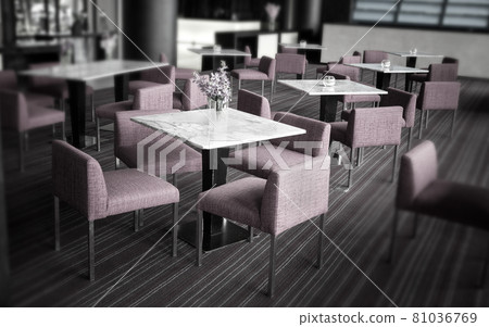 Table and chair set for relaxing in the hotel Table and chair set for relaxing in the hotel 81036769