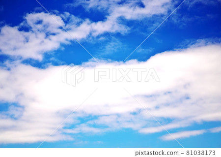 Beautiful blue sky and clouds 81038173