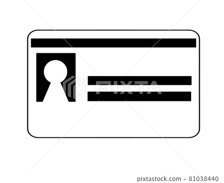 IC card illustration material - Stock Illustration [81038440] - PIXTA