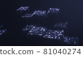 Big data binary code futuristic information technology. 81040274