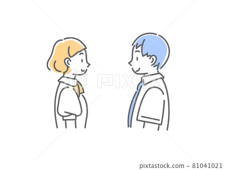 青春期的女孩和男孩 81041021