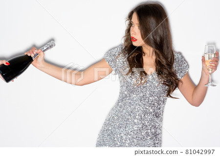 more drink stubborn woman christmas celebration 81042997