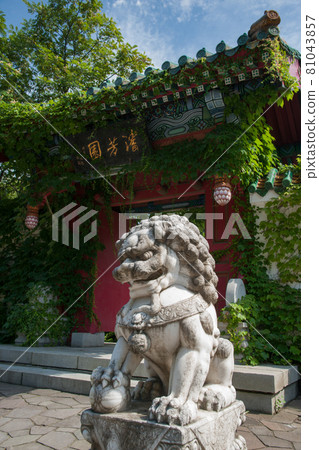 Chinese style gate Chinese style gate 81043857