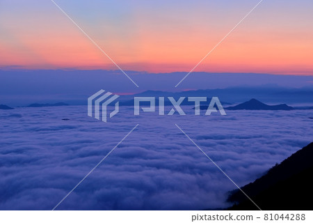 野坂川村的雲海 81044288