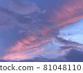 雨後的天空夏日日落 81048110