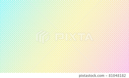 Rainbow color Japanese pattern background design - Stock Illustration ...