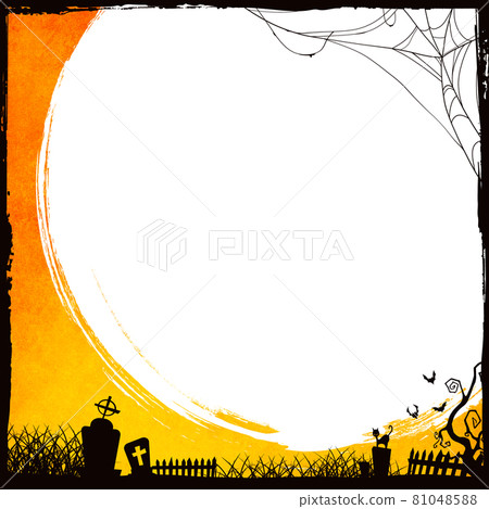 萬聖節框架材料-透明背景-剪出 萬聖節框架材料-透明背景-剪出 81048588