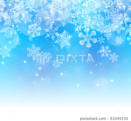 Snowflake background material Snowflake background material 81049150