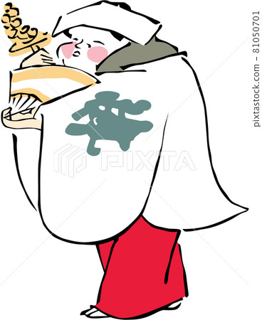 Ukiyo-e shrine maiden part 4 81050701