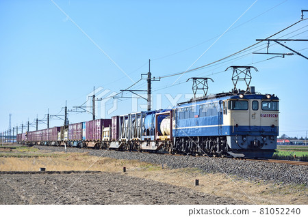成田線 名川-下佐-神崎 JR Freight EF65-2067（新鶴見） 81052240