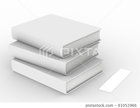 template empty hardcover book mockup set 81052966