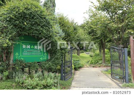 English garden in Kuragaike Park 81052973