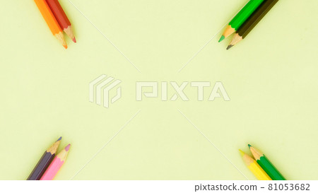 Color pencil background photography. Multi colored pencil pointing image backgrounds. Copy Space Color pencil background photography. Multi colored pencil pointing image backgrounds. Copy Space 81053682
