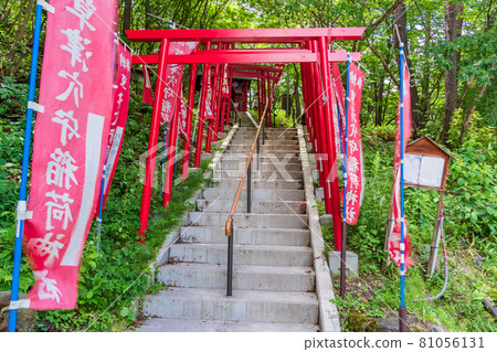 (Gunma Prefecture) Kusatsu Onsen / Sainokawara Park Kusatsu Anamori Inari Shrine 81056131