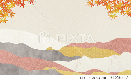 autumn, autumnal, japanese paper 81056322