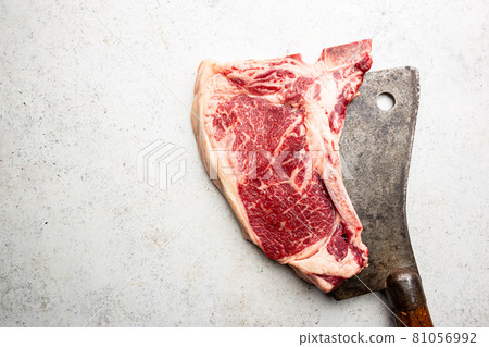 Raw Beef Steak 81056992