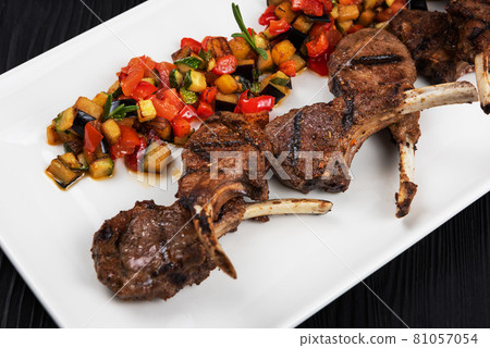Roasted lamb ribs Roasted lamb ribs 81057054