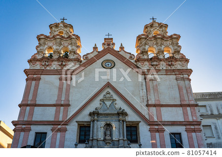 Iglesia del Carmen church in Cadiz, Andalusia, Spain, Europe Iglesia del Carmen church in Cadiz, Andalusia, Spain, Europe 81057414