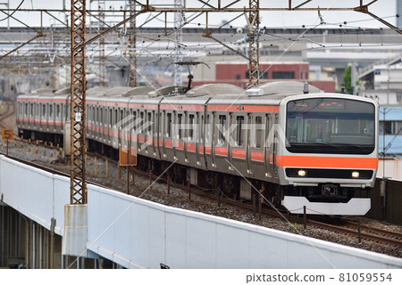 Musashino Line Nishiurawa-Asakadai JR East E231 series 0 series MU37 formation (Kyoyo) Musashino Line Nishiurawa-Asakadai JR East E231 series 0 series MU37 formation (Kyoyo) 81059554