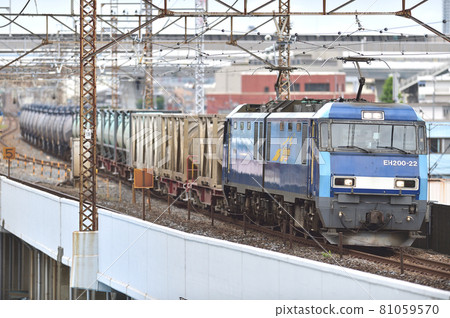Musashino Line Nishiurawa-Asakadai JR Freight EH200-22 (Takasaki) Musashino Line Nishiurawa-Asakadai JR Freight EH200-22 (Takasaki) 81059570