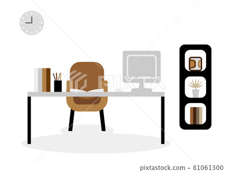 Study room illustration - Stock Illustration [81061300] - PIXTA