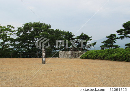 二本松城跡本丸與西角樓【日本名城百選】福島縣二本松市 二本松城跡本丸與西角樓【日本名城百選】福島縣二本松市 81061823