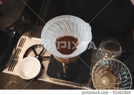 barista dripping coffee and slow coffee bar style barista dripping coffee and slow coffee bar style 81062806