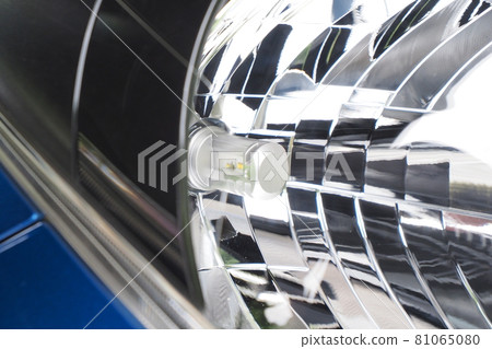Commercially available LED bulb for headlights installed Commercially available LED bulb for headlights installed 81065080