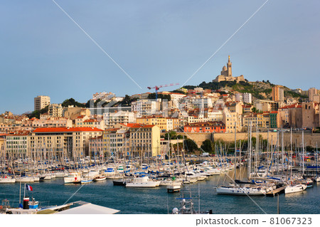 Marseille Old Port with yachts. Marseille, France Marseille Old Port with yachts. Marseille, France 81067323