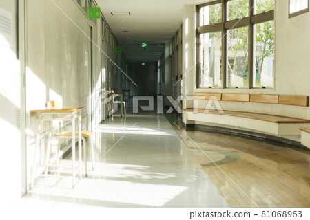 學校走廊 學校走廊 81068963