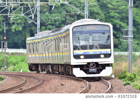 總武本線物井櫻花JR東209系列2100系列C437編隊(幕張) 總武本線物井櫻花JR東209系列2100系列C437編隊(幕張) 81072328