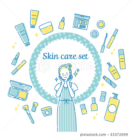 Smile woman and skin care set 81072699