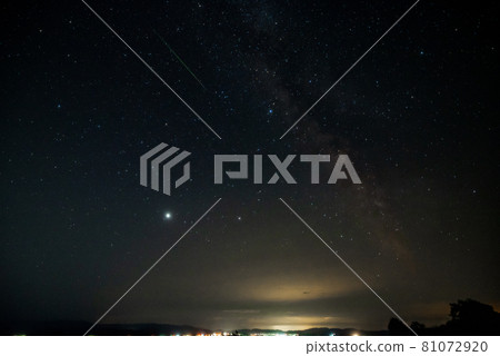 2021 年英仙座流星雨和銀河系 81072920