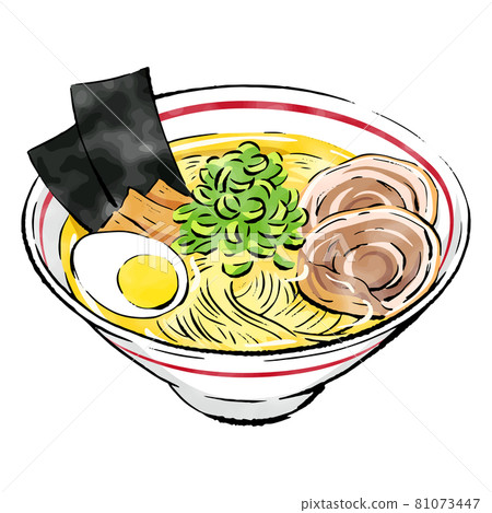 手繪草圖_潮拉麵 81073447