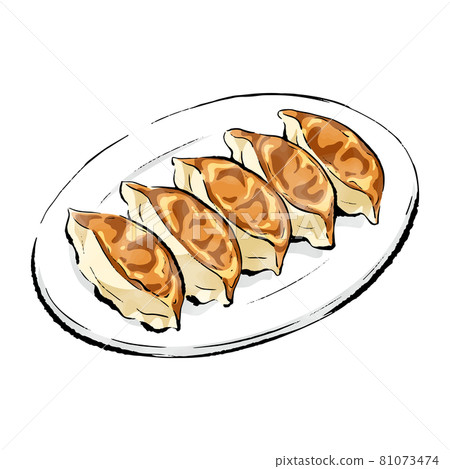 手寫草圖_餃子 81073474