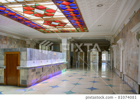 House of famous therapeutic mineral water of Essentuki No. 17, built in 1856 in Essentuki, Russia House of famous therapeutic mineral water of Essentuki No. 17, built in 1856 in Essentuki, Russia 81074081