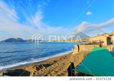 [鹿兒島縣]砂蒸氣浴和海夢岳火山 81074138